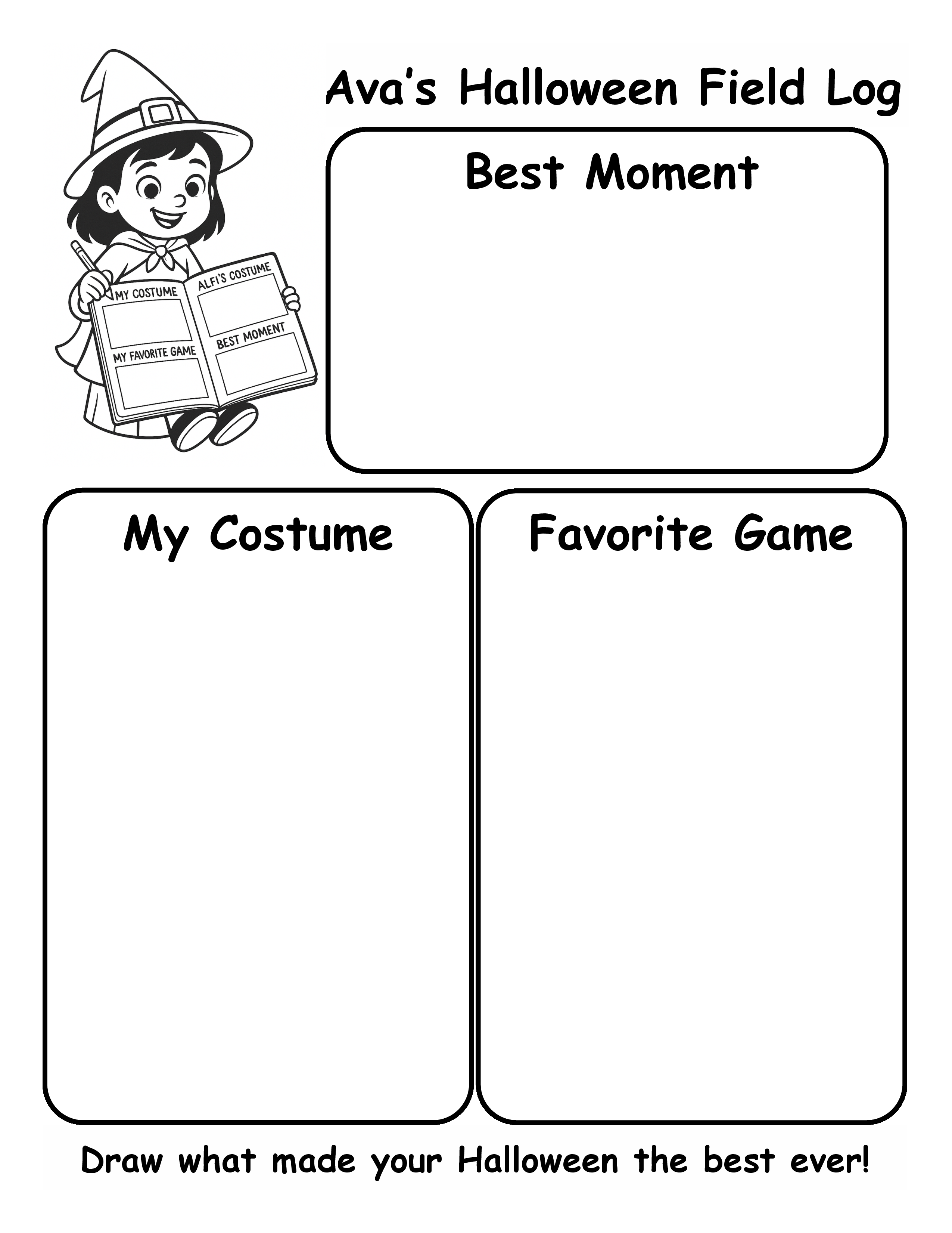 A Swampy Halloween with Ava and the Alligator