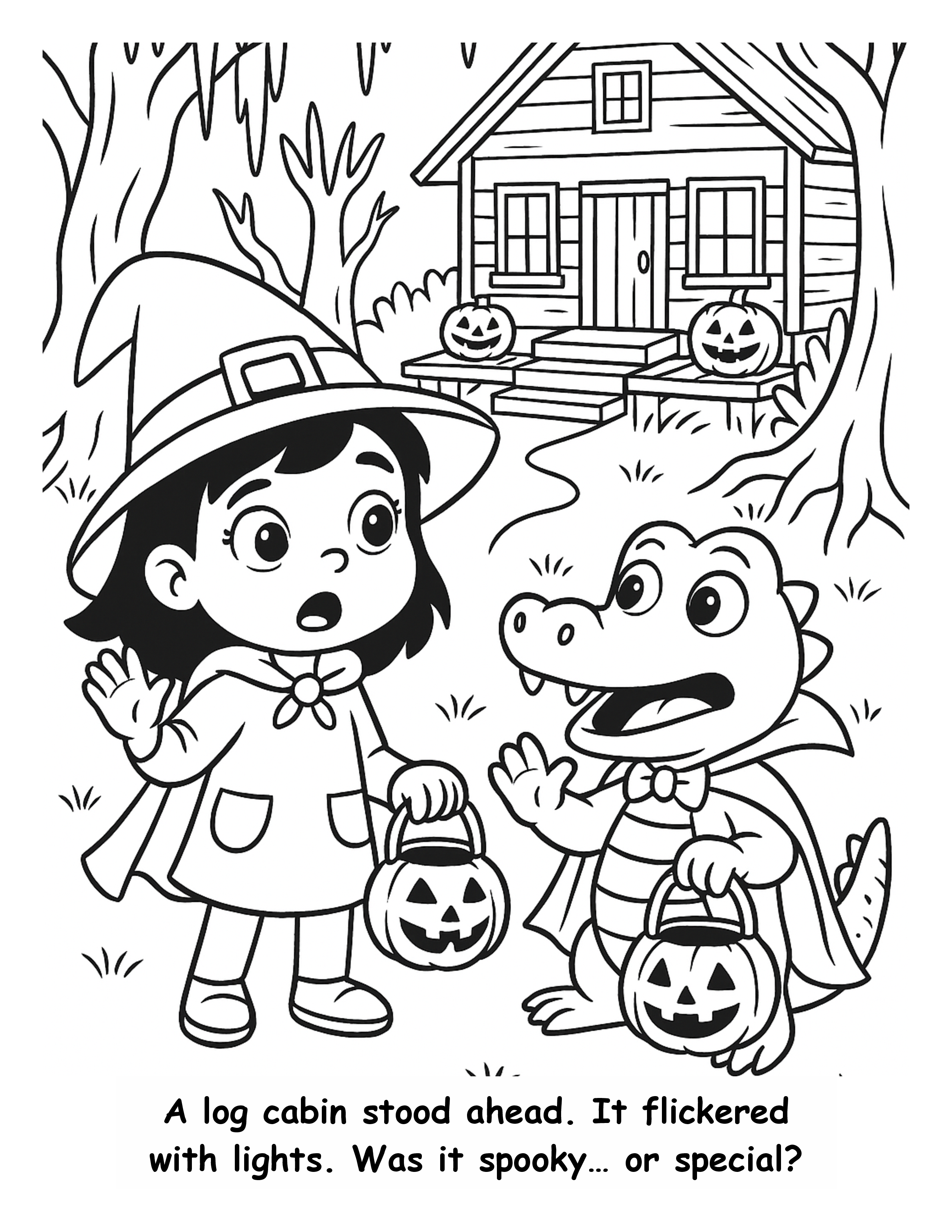 A Swampy Halloween with Ava and the Alligator