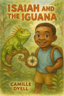 Isaiah and the Iguana – Kids Coloring Story Book (Printable PDF)