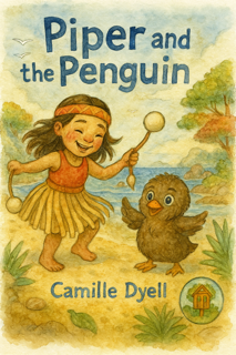 Piper and the Penguin – Kids Coloring Story Book (Printable PDF)