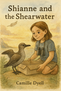 Shianne and the Shearwater – Kids Coloring Story Book (Printable PDF)